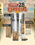 Combo Barril Asador 28 ESPECIAL 13 Kg