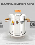 Barril Asador Mini de 4 Kg