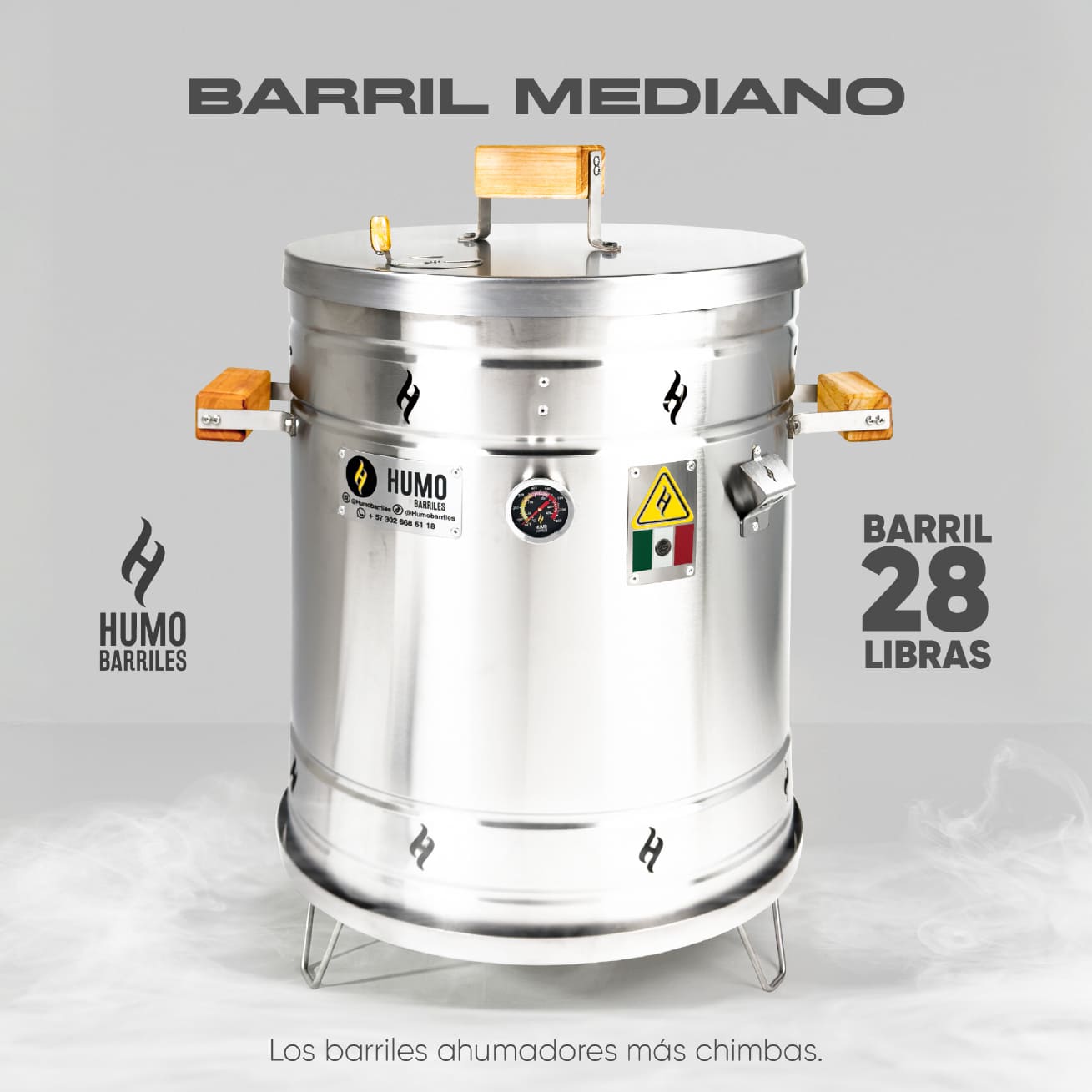 HUMO BARRIL MEDIANO 28
